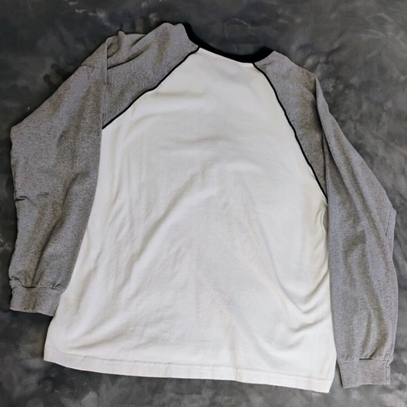 Vintage Mossimo Logo Graphic Long Sleeve T-Shirt Surfer Skater y2k 90s Grunge - Picture 5 of 10